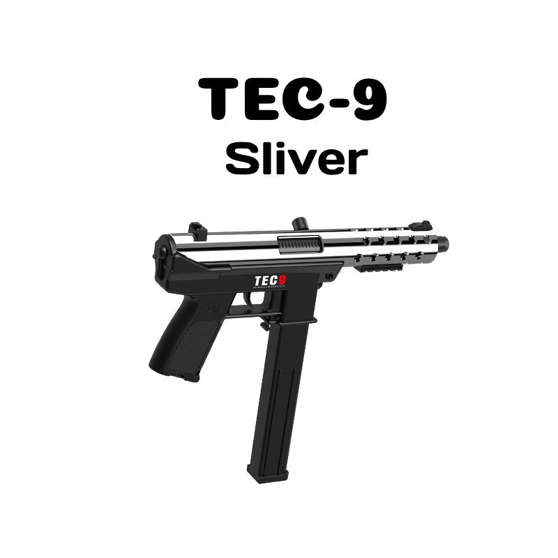 Nylon material Gold/Sliver TEC9 Gel Blaster