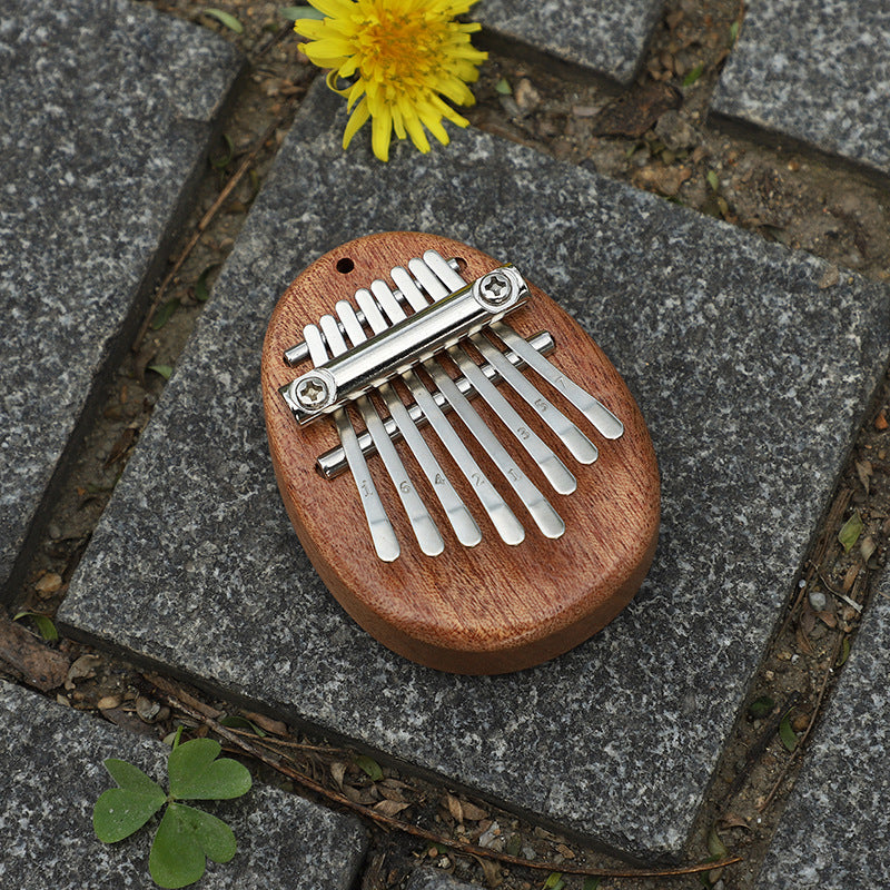 Relieve Stress 8 Keys Mini Kalimba Portable Finger Piano Wood